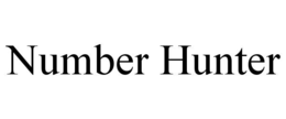NUMBER HUNTER trademark