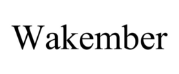 WAKEMBER trademark