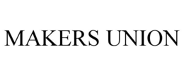 MAKERS UNION trademark