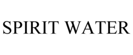 SPIRIT WATER trademark