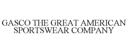 GASCO THE GREAT AMERICAN SPORTSWEAR COMPANY trademark