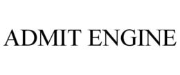 ADMIT ENGINE trademark