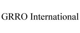 GRRO INTERNATIONAL trademark