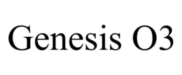 GENESIS O3 trademark