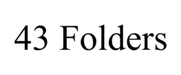 43 FOLDERS trademark