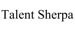TALENT SHERPA trademark