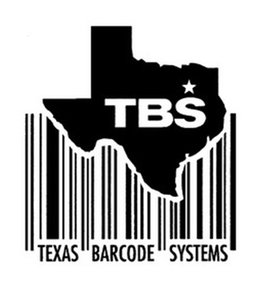 TBS TEXAS BARCODE SYSTEMS trademark