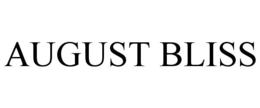 AUGUST BLISS trademark