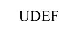 UDEF trademark
