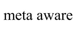 META AWARE trademark