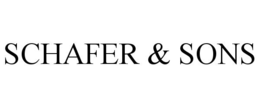 SCHAFER & SONS trademark