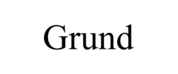 GRUND trademark