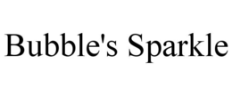 BUBBLE'S SPARKLE trademark