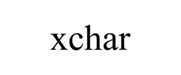 XCHAR trademark