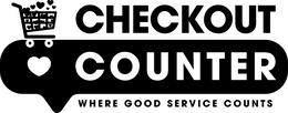 CHECKOUT COUNTER WHERE GOOD SERVICE COUNTS trademark