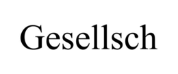 GESELLSCH trademark