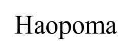 HAOPOMA trademark