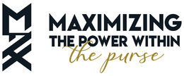 MAX MAXIMIZING THE POWER WITHIN THE PURSE trademark