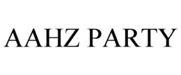 AAHZ PARTY trademark