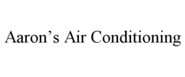 AARON’S AIR CONDITIONING trademark