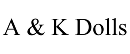 A & K DOLLS trademark