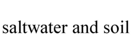 SALTWATER AND SOIL trademark