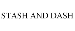 STASH AND DASH trademark