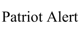 PATRIOT ALERT trademark