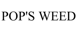 POP'S WEED trademark