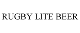 RUGBY LITE BEER trademark