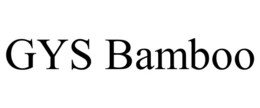 GYS BAMBOO trademark