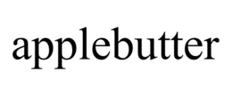 APPLEBUTTER trademark