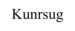 KUNRSUG trademark