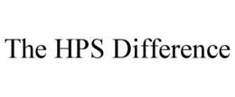 THE HPS DIFFERENCE trademark