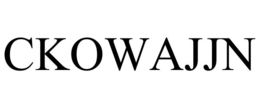 CKOWAJJN trademark