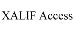 XALIF ACCESS trademark