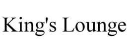 KING'S LOUNGE trademark