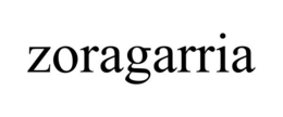 ZORAGARRIA trademark
