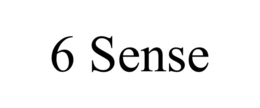 6 SENSE trademark