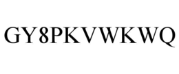 GY8PKVWKWQ trademark