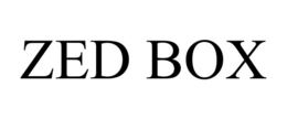 ZED BOX trademark