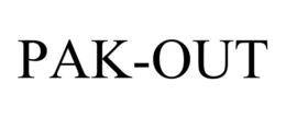 PAK-OUT trademark
