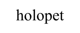 HOLOPET trademark