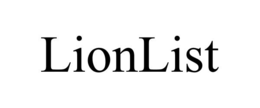LIONLIST trademark