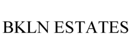 BKLN ESTATES trademark