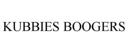 KUBBIES BOOGERS trademark