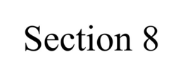 SECTION 8 trademark