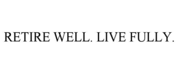 RETIRE WELL. LIVE FULLY. trademark
