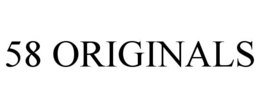 58 ORIGINALS trademark