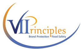 VII PRINCIPLES BRAND PROTECTION & FOOD SAFETY trademark